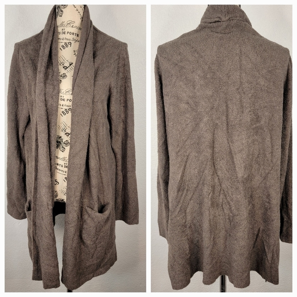 Barefoot dreams 1X Bamboo Chic Lite Long Cardigan Coastal 428